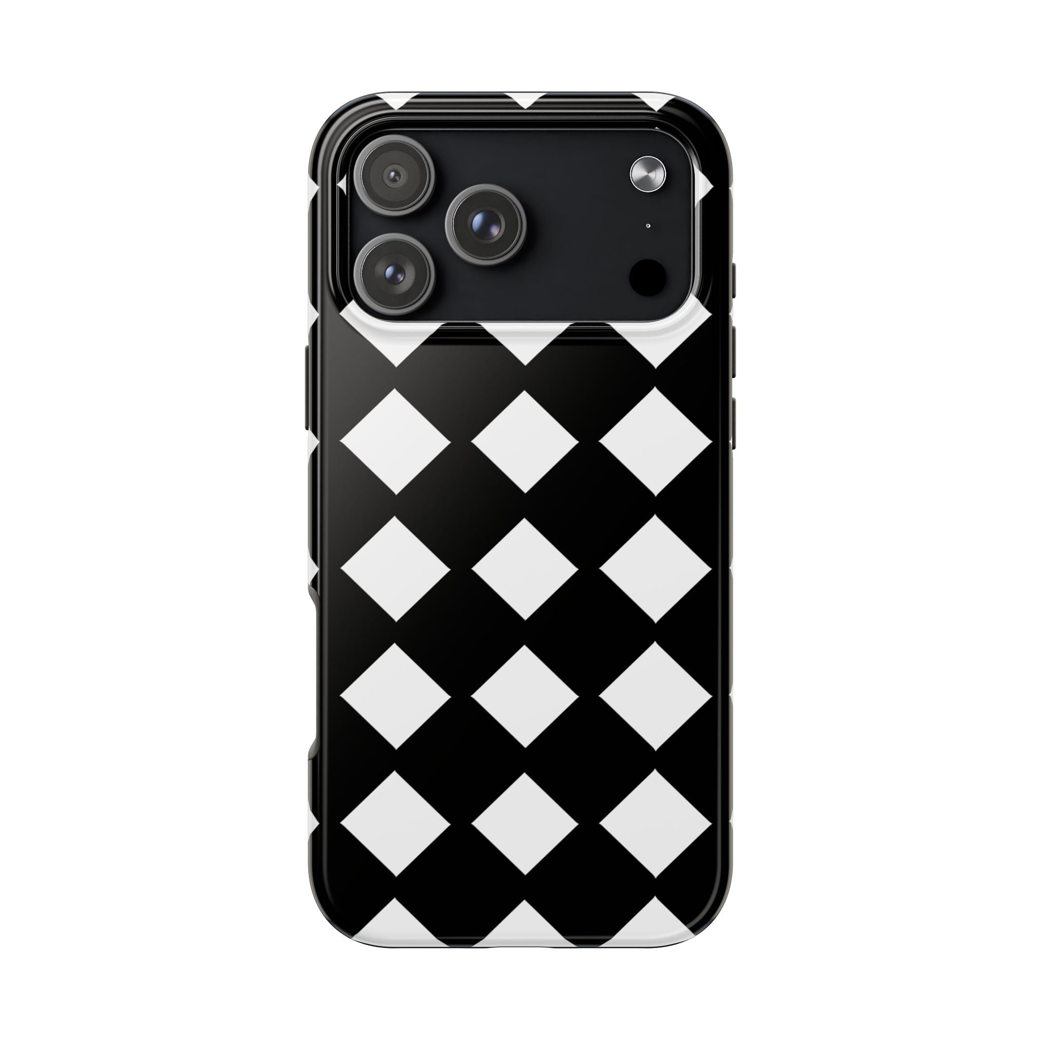 Smile Checked | High-Contrast Baby-Inspired Phone Case