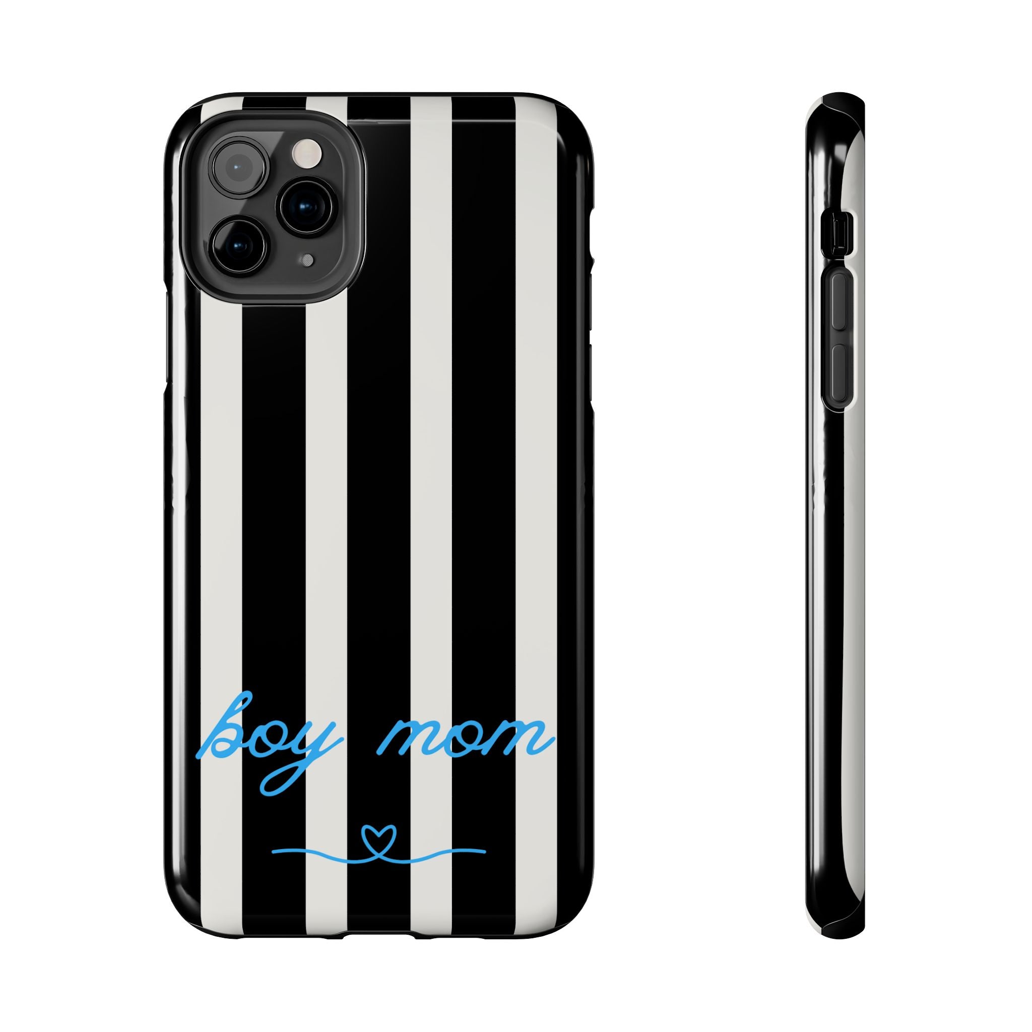 Boy Mom | High-Contrast Baby-Inspired Phone Case