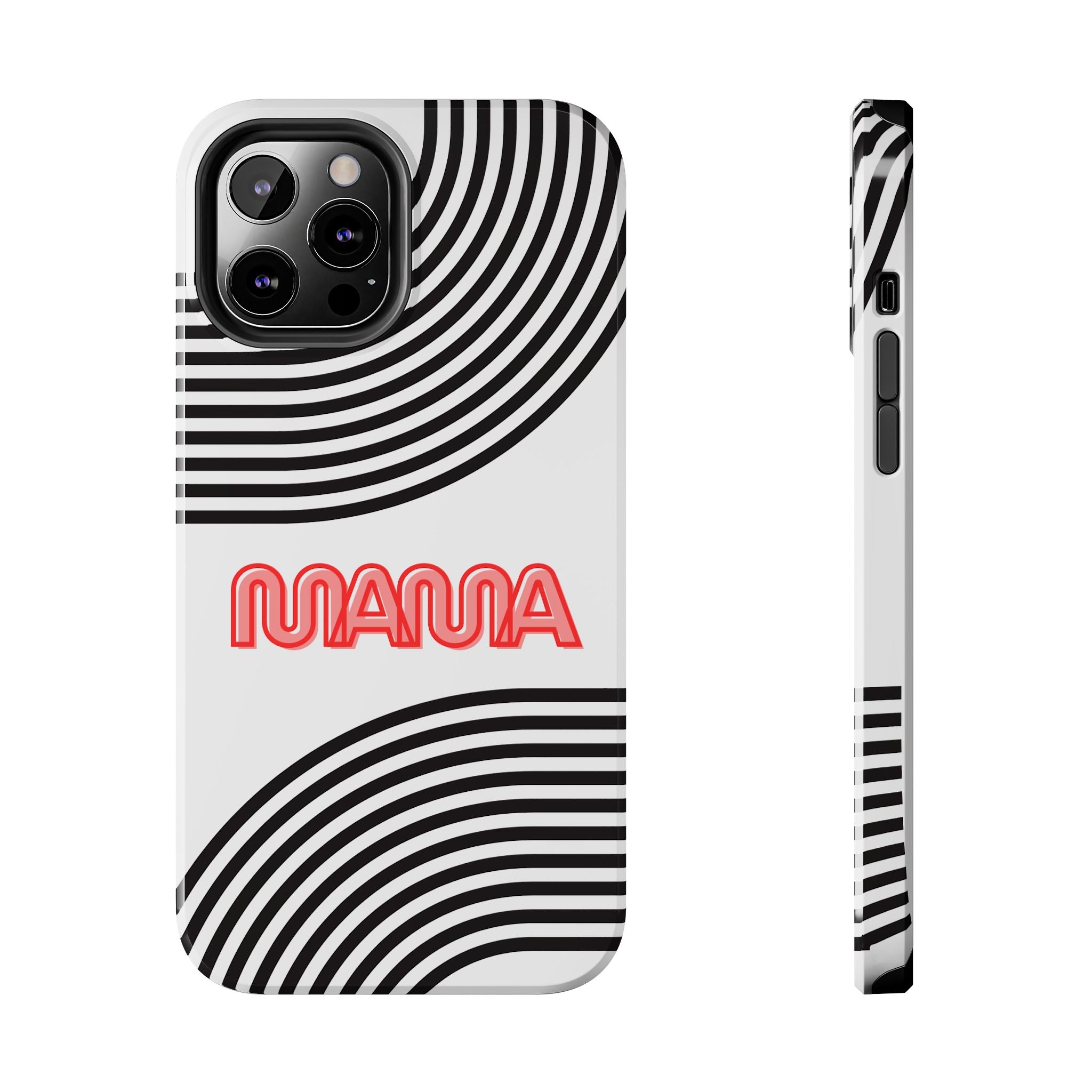 Curvy Mama | High-Contrast Baby-Inspired Phone Case