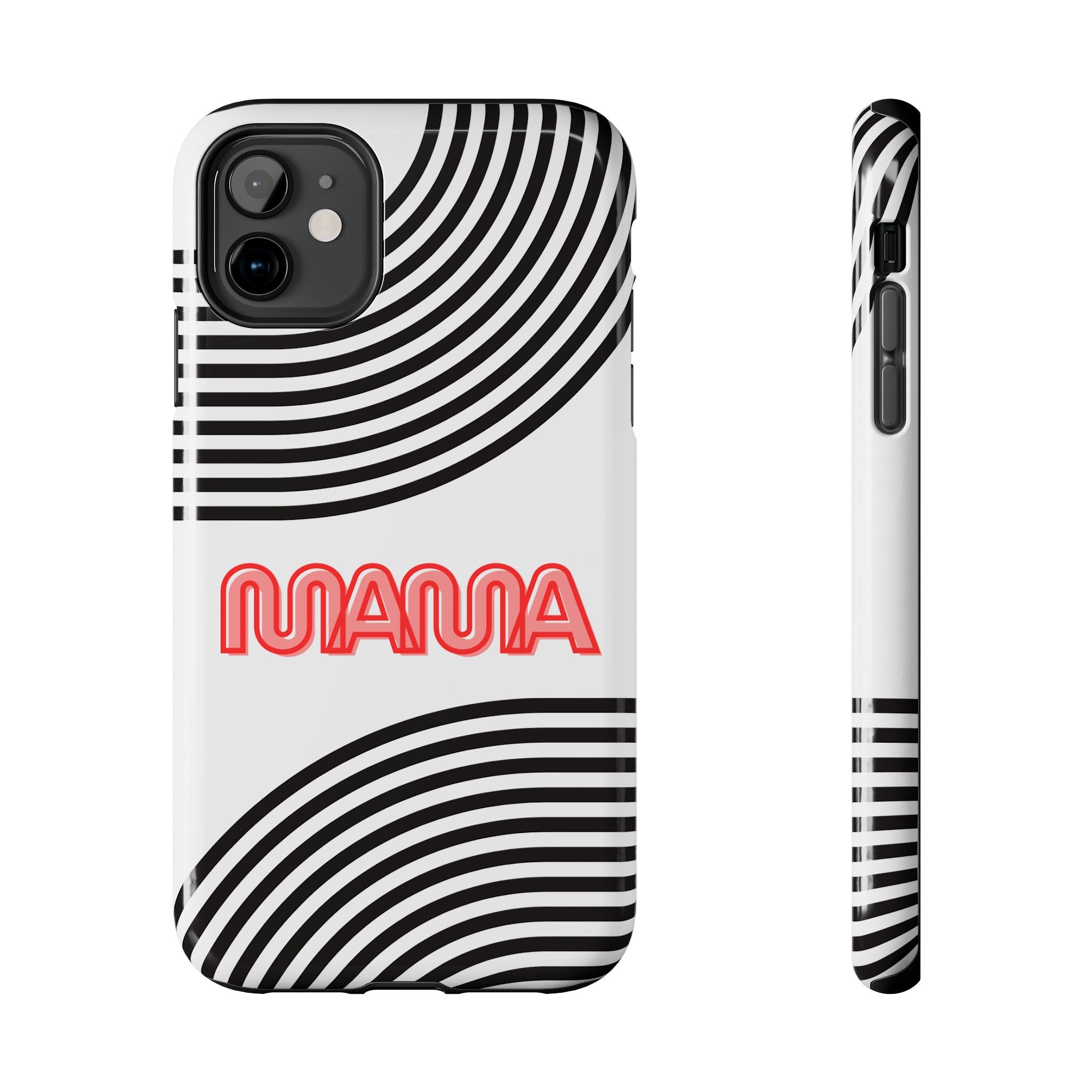 Curvy Mama | High-Contrast Baby-Inspired Phone Case