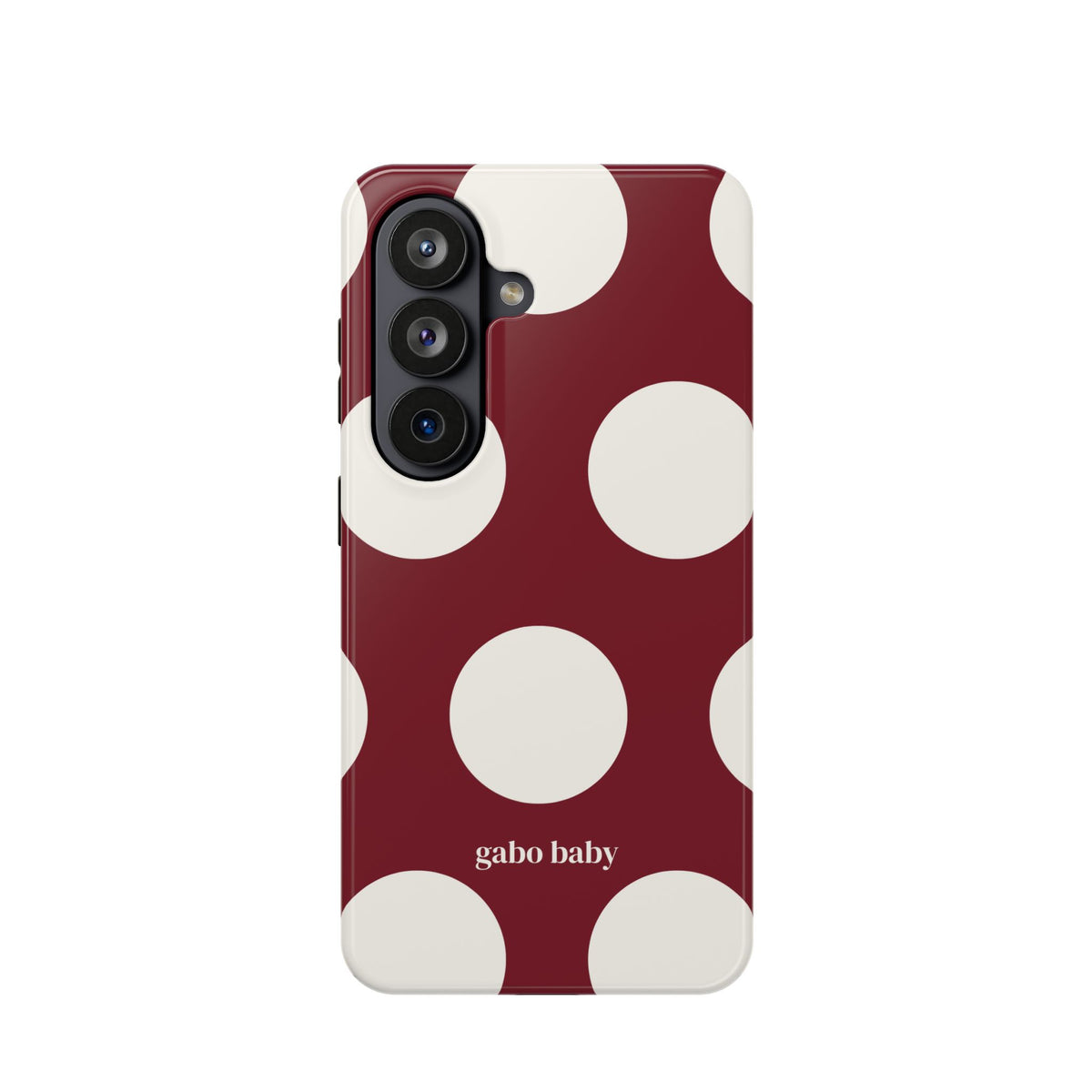 Baby Bordeaux I High-Contrast, Magnetic Impact-Resistant Cases