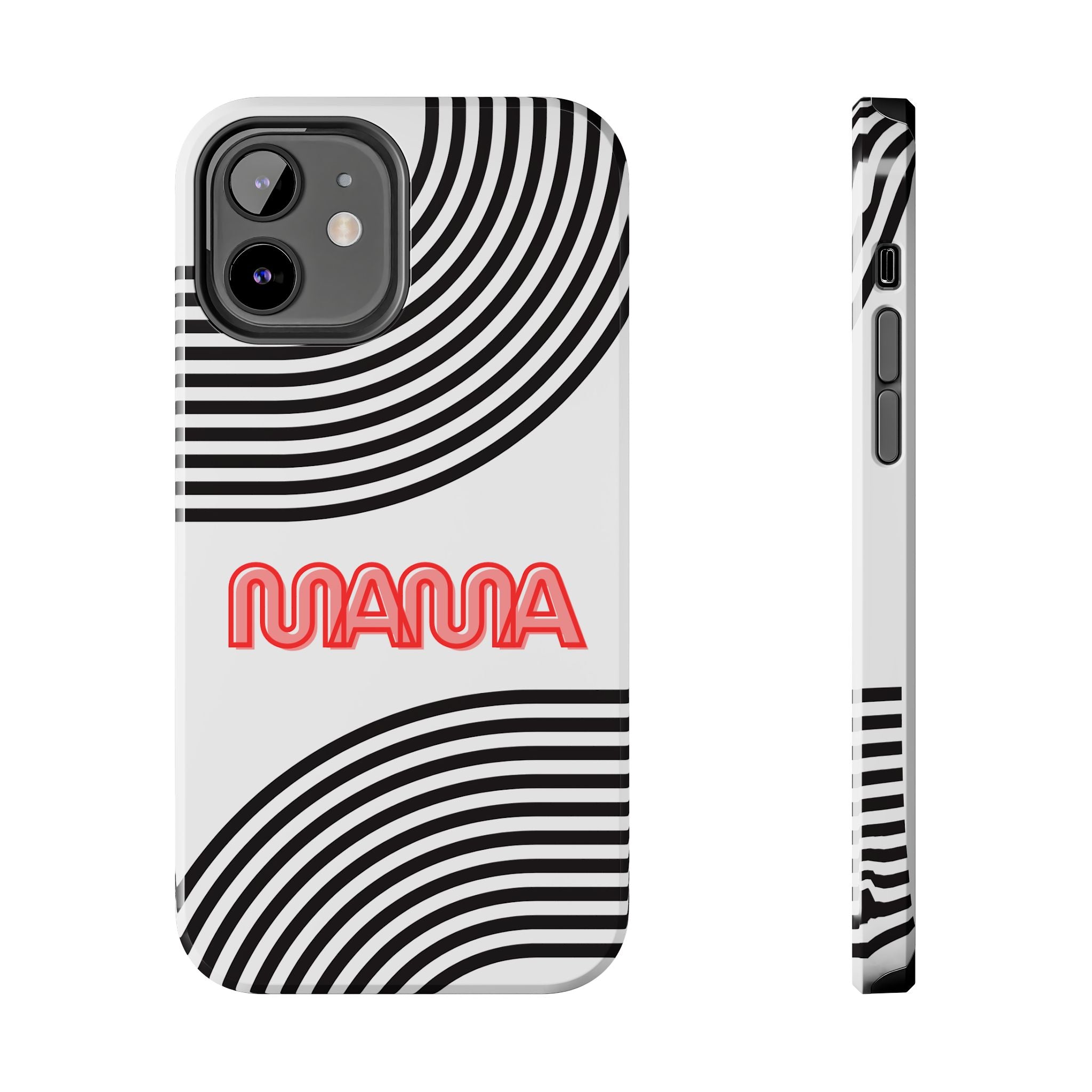 Curvy Mama | High-Contrast Baby-Inspired Phone Case