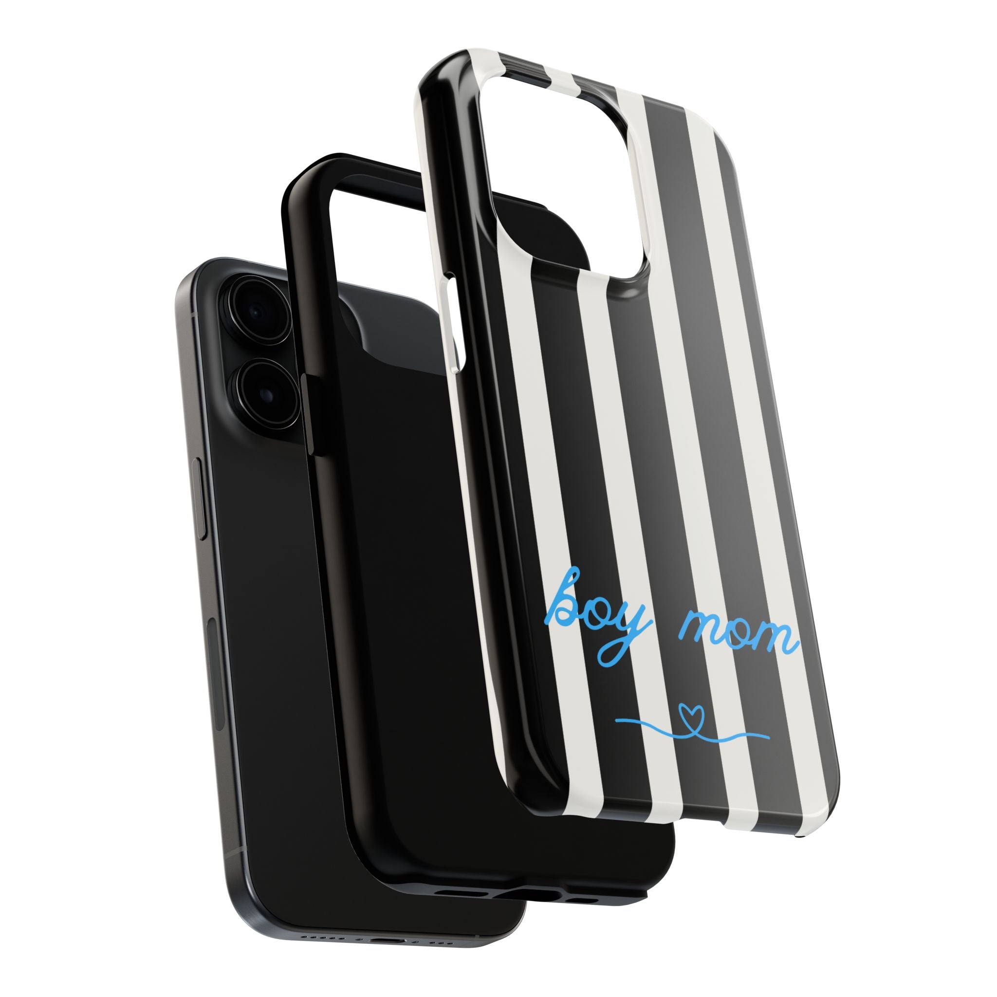 Boy Mom | High-Contrast Baby-Inspired Phone Case
