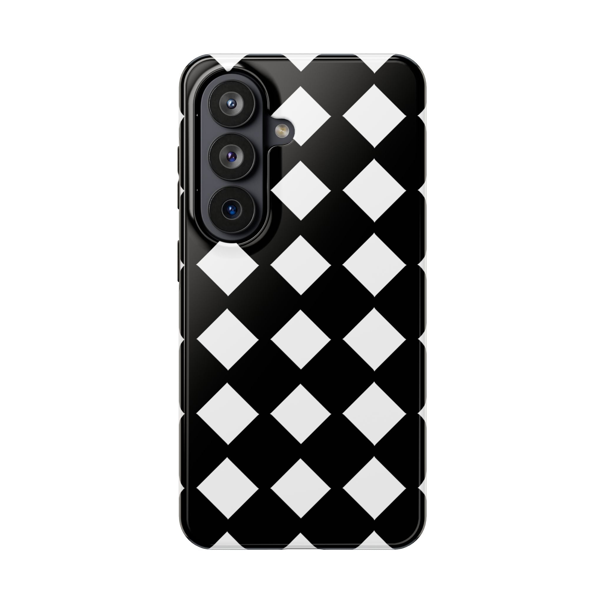Smile Checked | High-Contrast Baby-Inspired Phone Case