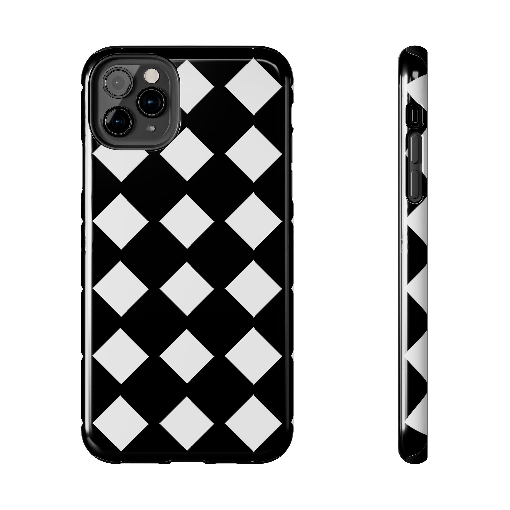 Smile Checked | High-Contrast Baby-Inspired Phone Case