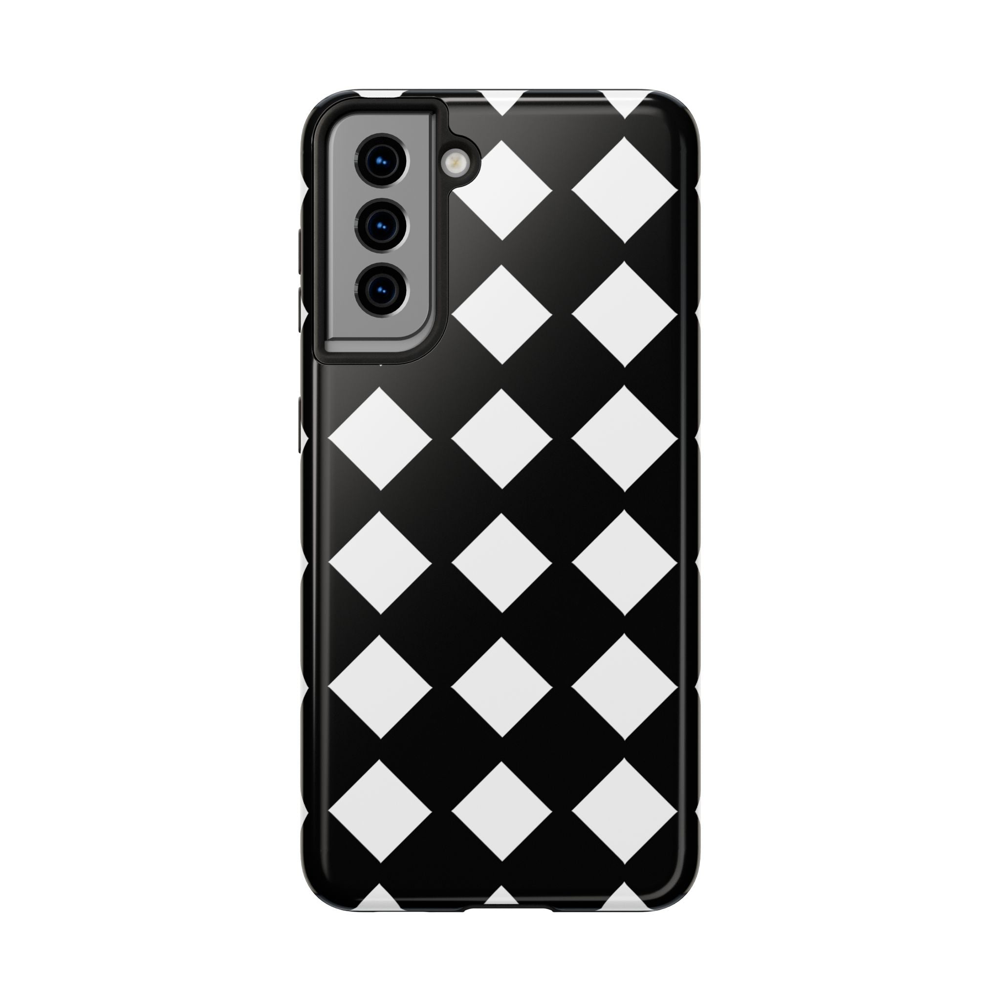 Smile Checked | High-Contrast Baby-Inspired Phone Case