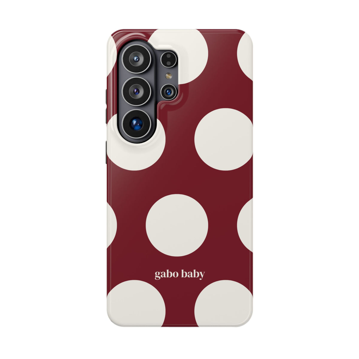 Baby Bordeaux I High-Contrast, Magnetic Impact-Resistant Cases