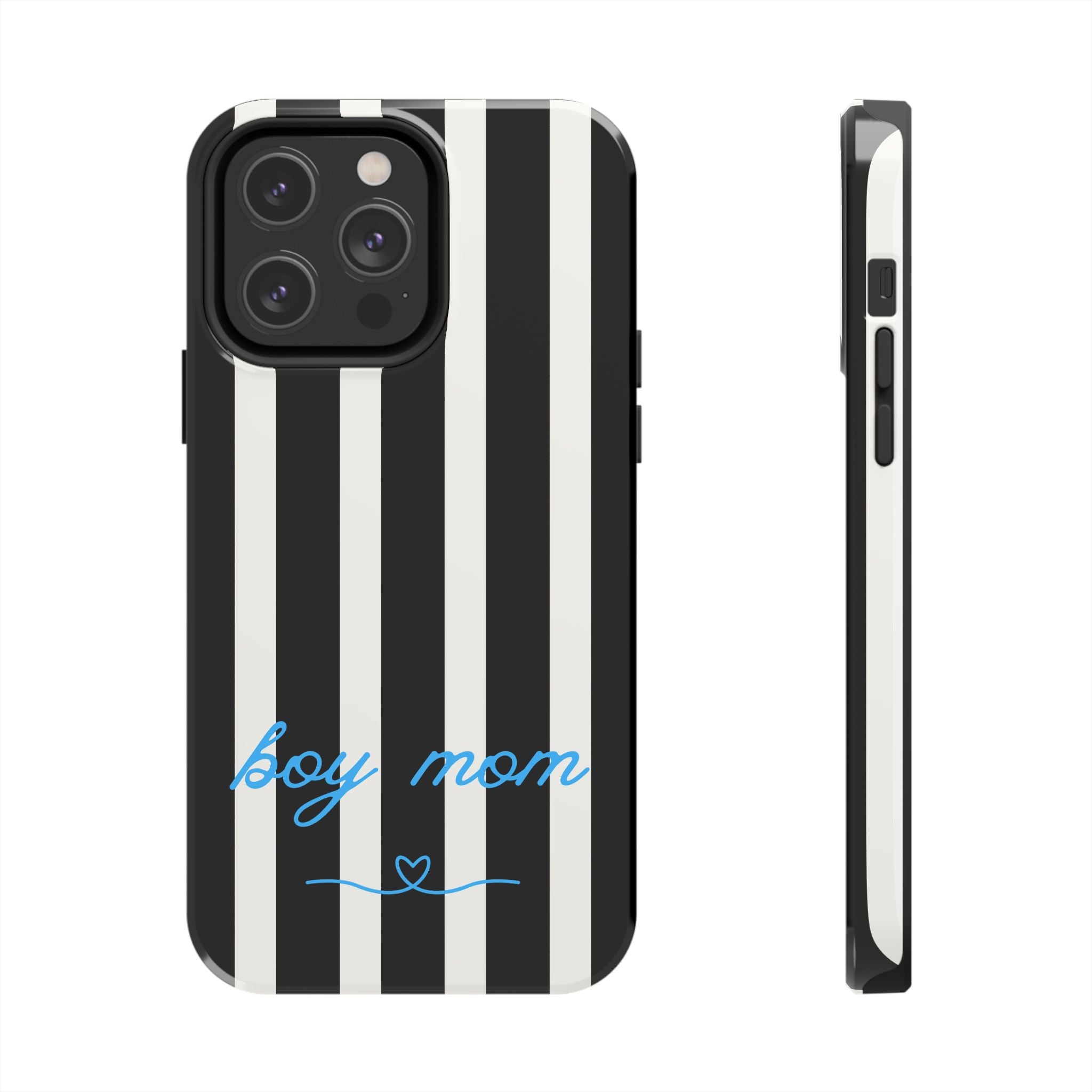 Boy Mom | High-Contrast Baby-Inspired Phone Case