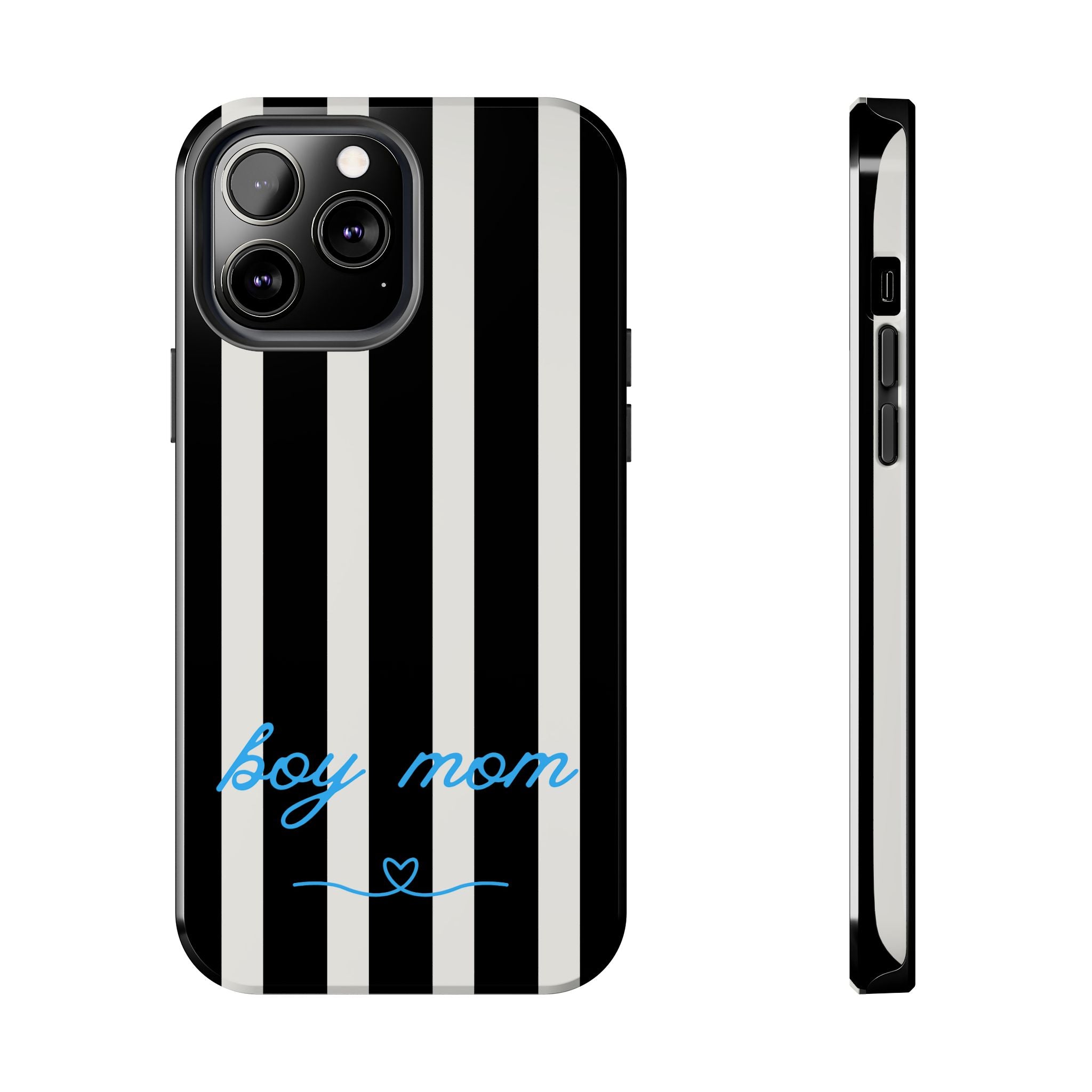 Boy Mom | High-Contrast Baby-Inspired Phone Case