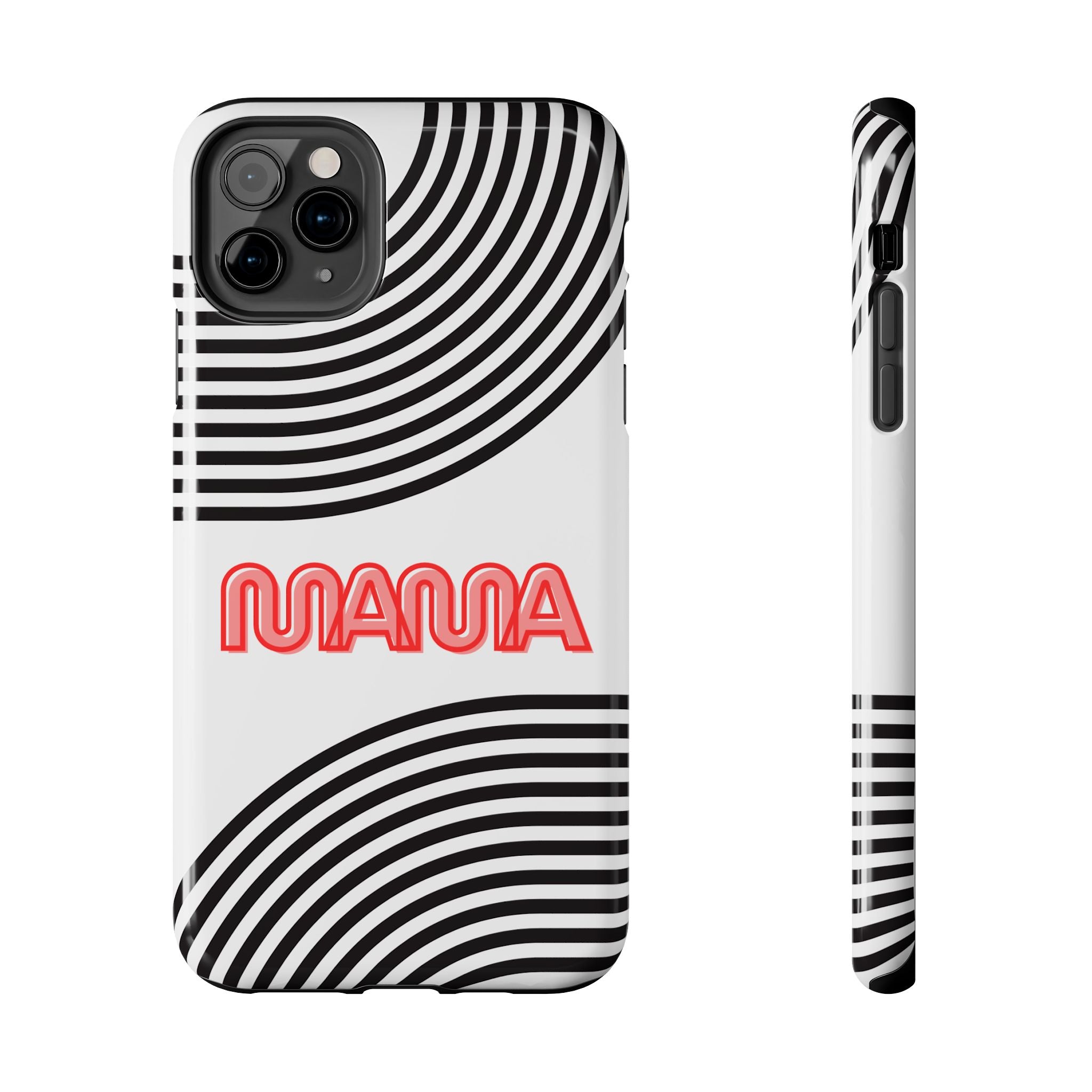 Curvy Mama | High-Contrast Baby-Inspired Phone Case