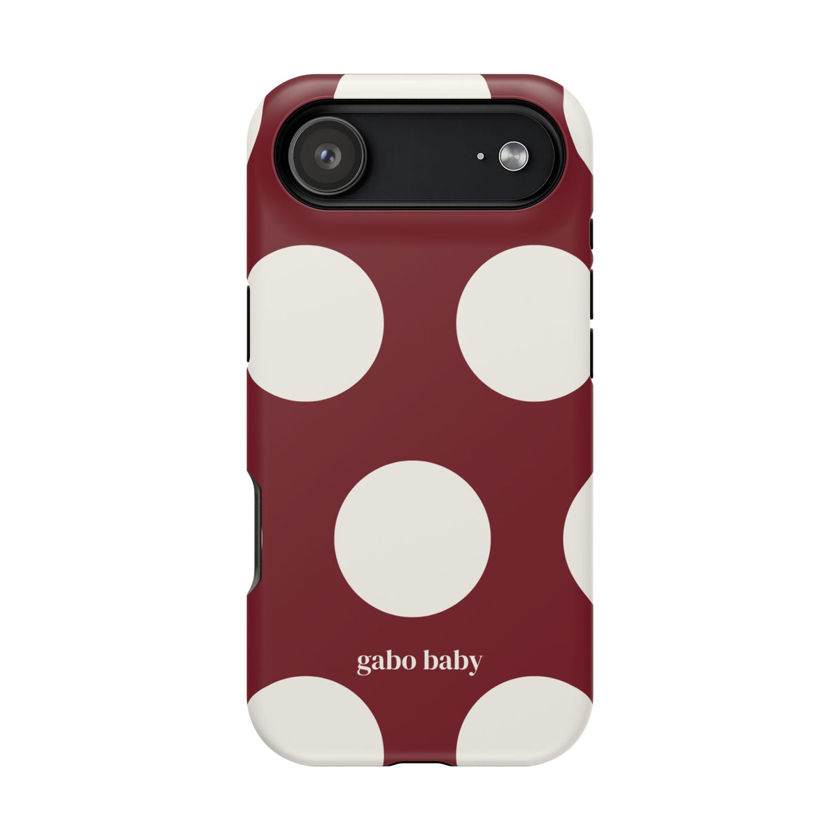 Baby Bordeaux I High-Contrast, Magnetic Impact-Resistant Cases