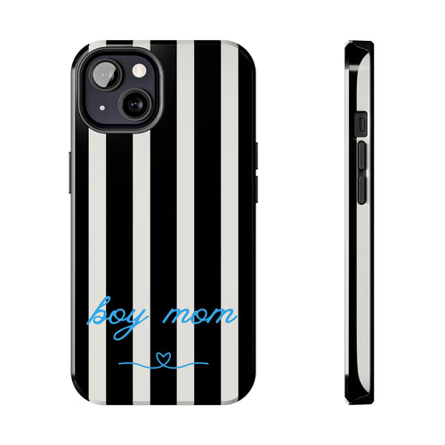Boy Mom | High-Contrast Baby-Inspired Phone Case