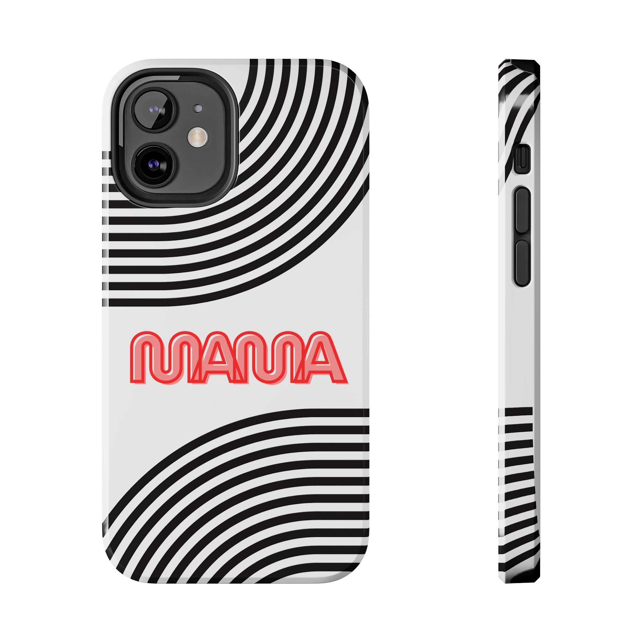 Curvy Mama | High-Contrast Baby-Inspired Phone Case