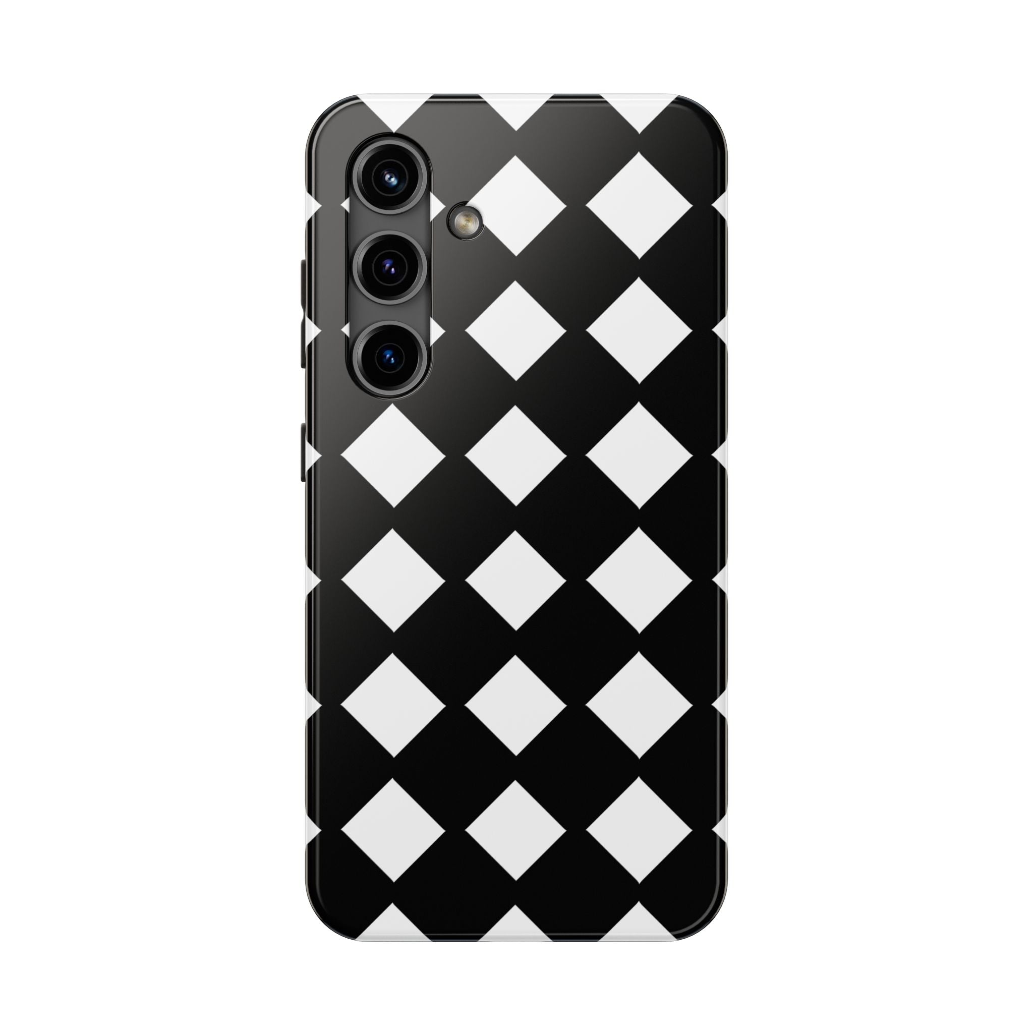 Smile Checked | High-Contrast Baby-Inspired Phone Case