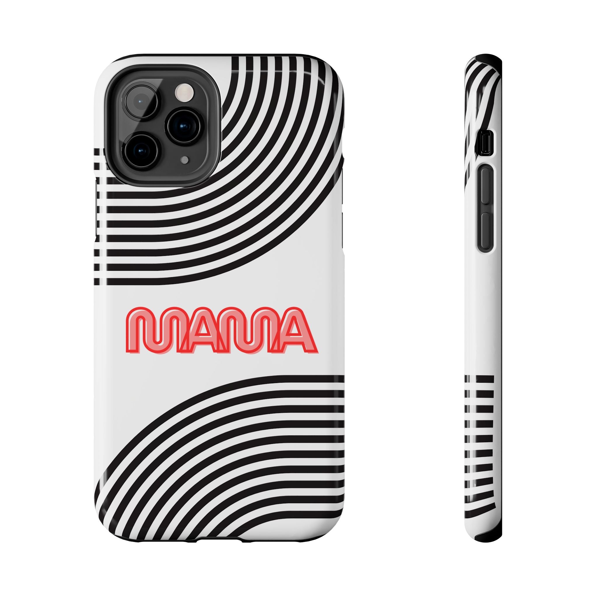 Curvy Mama | High-Contrast Baby-Inspired Phone Case