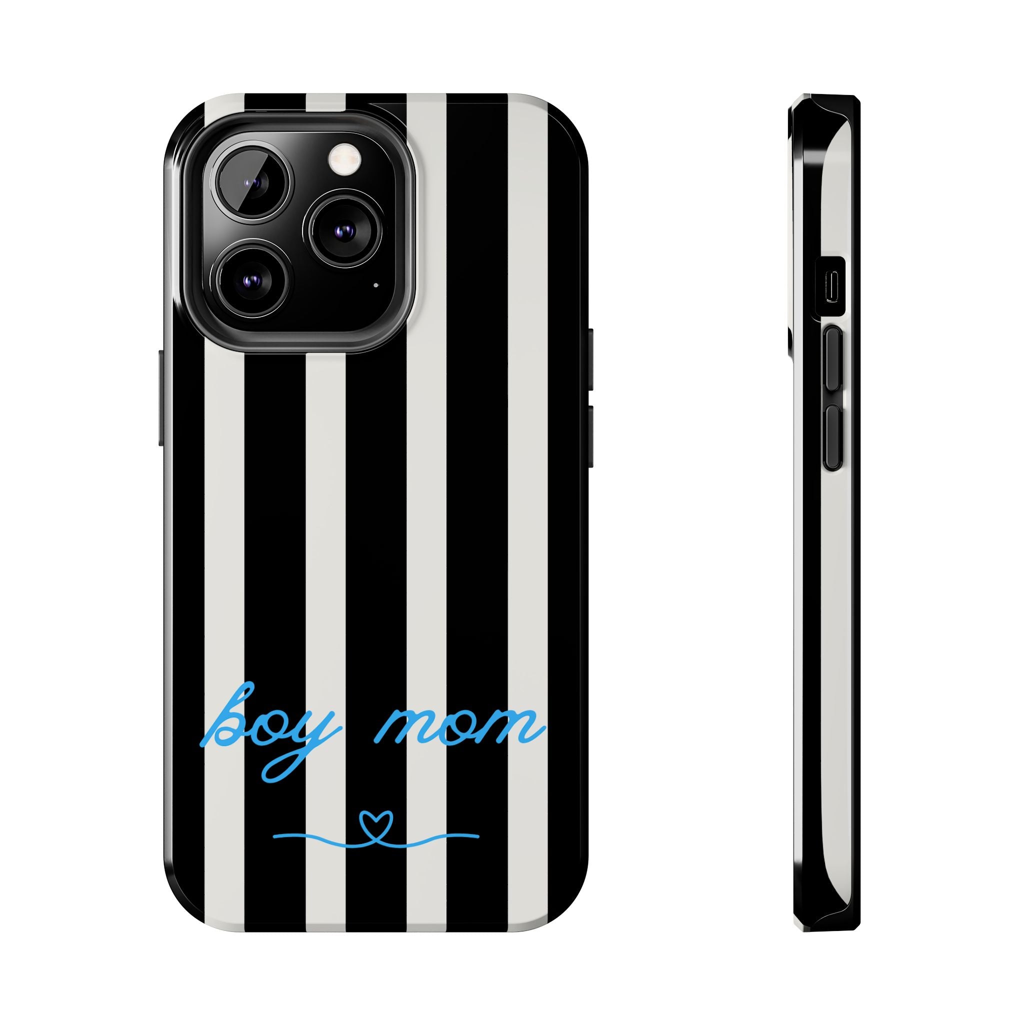 Boy Mom | High-Contrast Baby-Inspired Phone Case