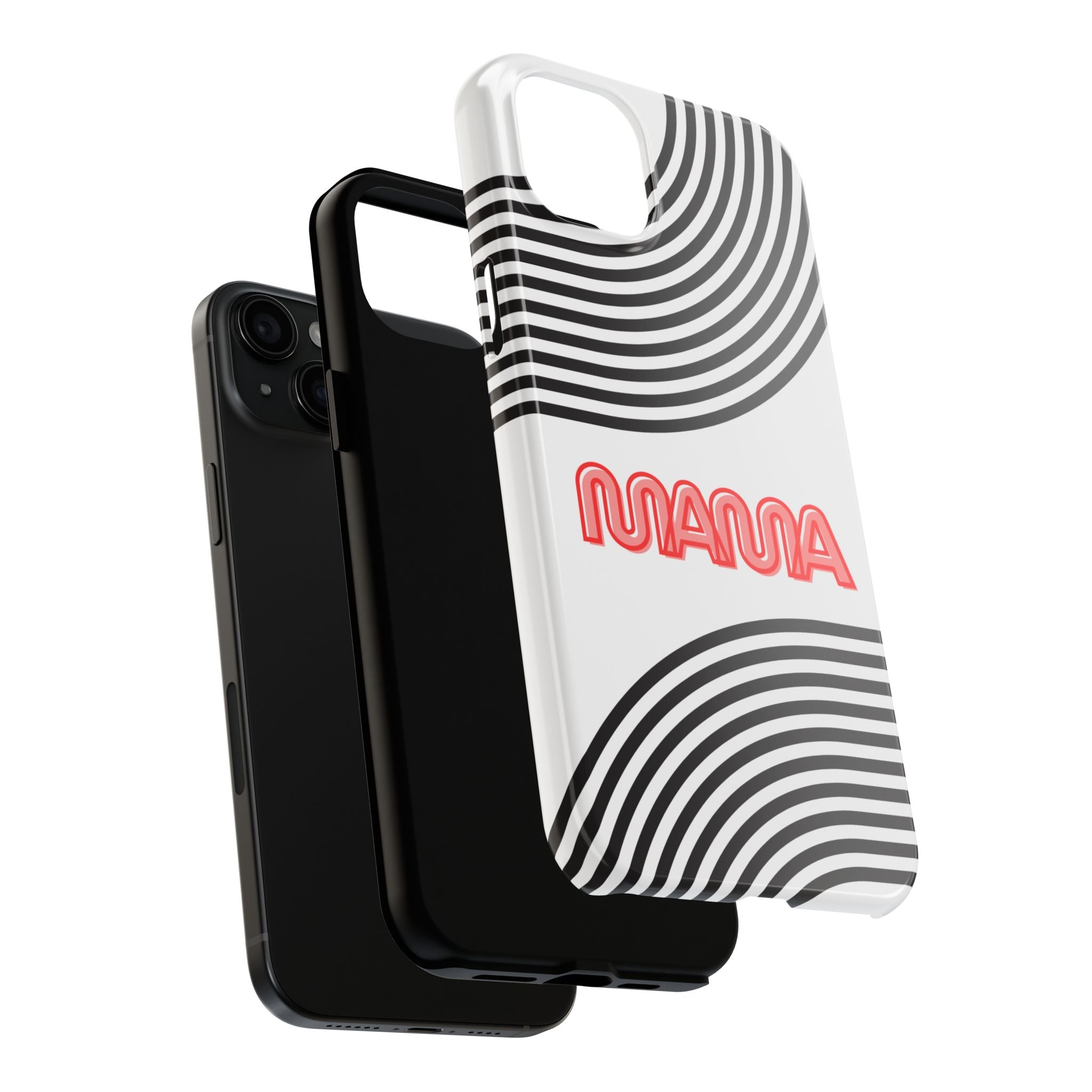 Curvy Mama | High-Contrast Baby-Inspired Phone Case
