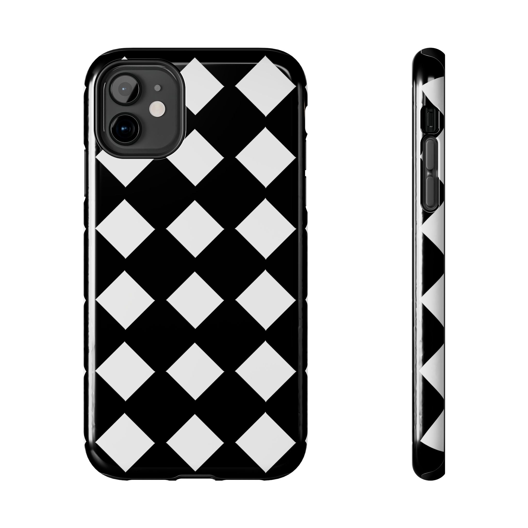 Smile Checked | High-Contrast Baby-Inspired Phone Case