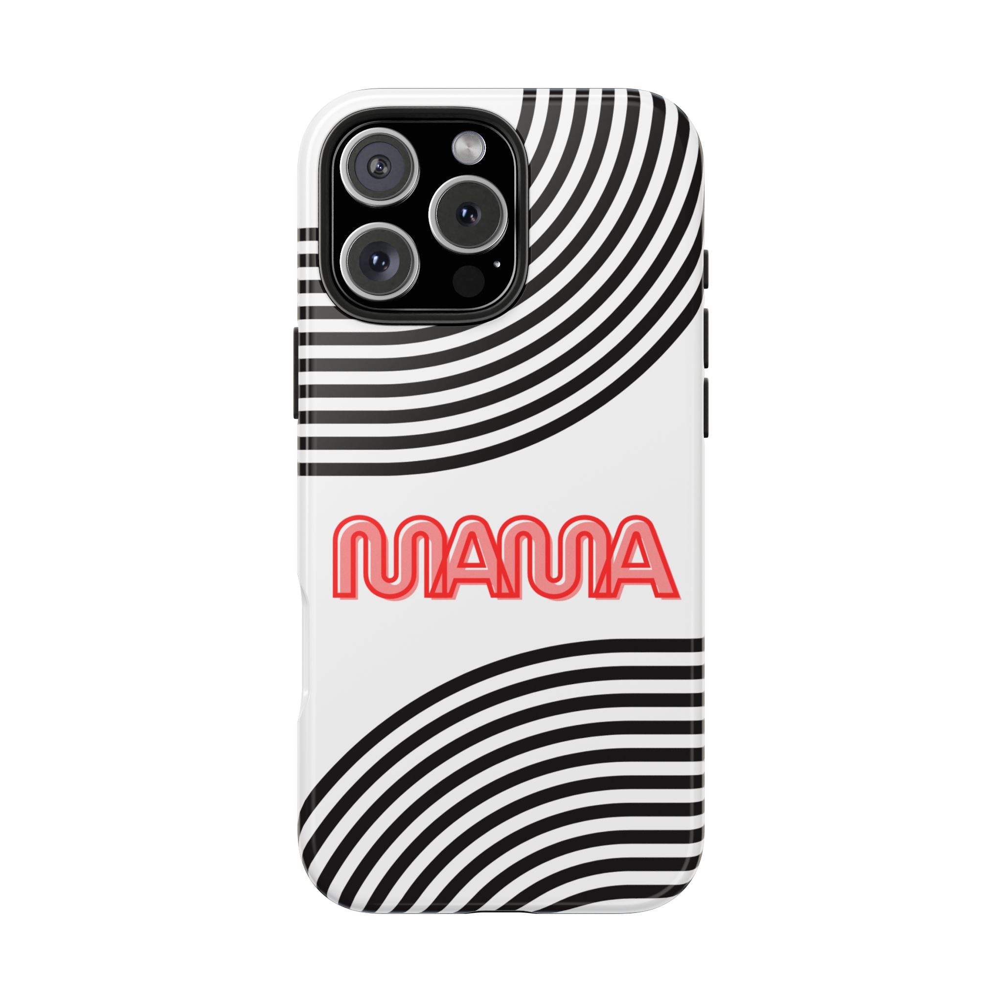 Curvy Mama | High-Contrast Baby-Inspired Phone Case