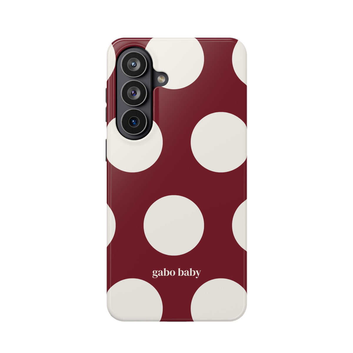 Baby Bordeaux I High-Contrast, Magnetic Impact-Resistant Cases