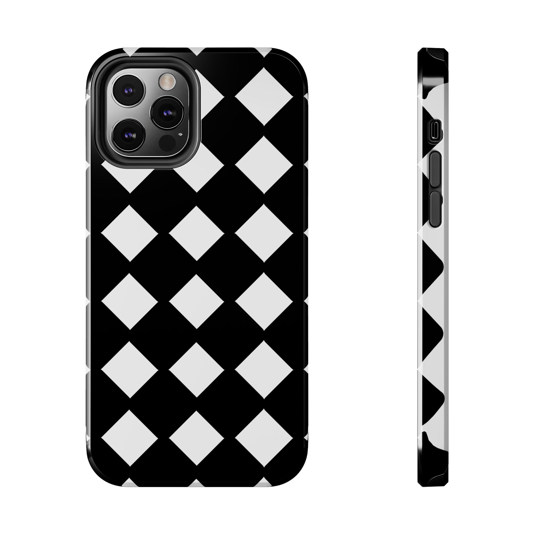 Smile Checked | High-Contrast Baby-Inspired Phone Case