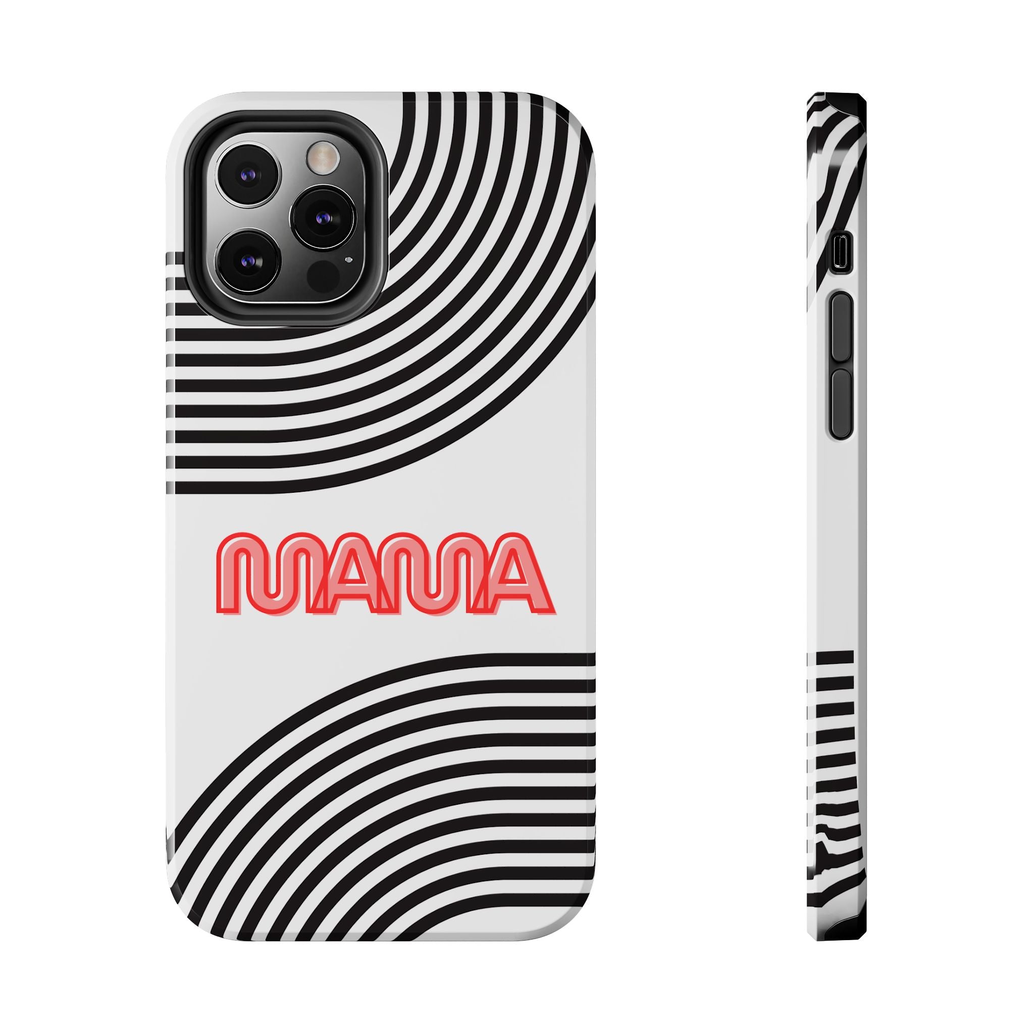 Curvy Mama | High-Contrast Baby-Inspired Phone Case