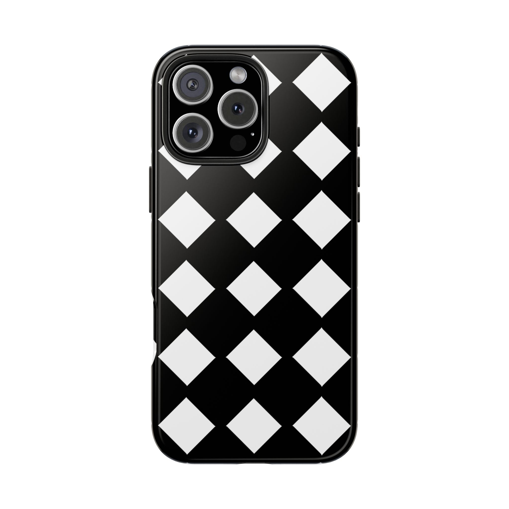 Smile Checked | High-Contrast Baby-Inspired Phone Case