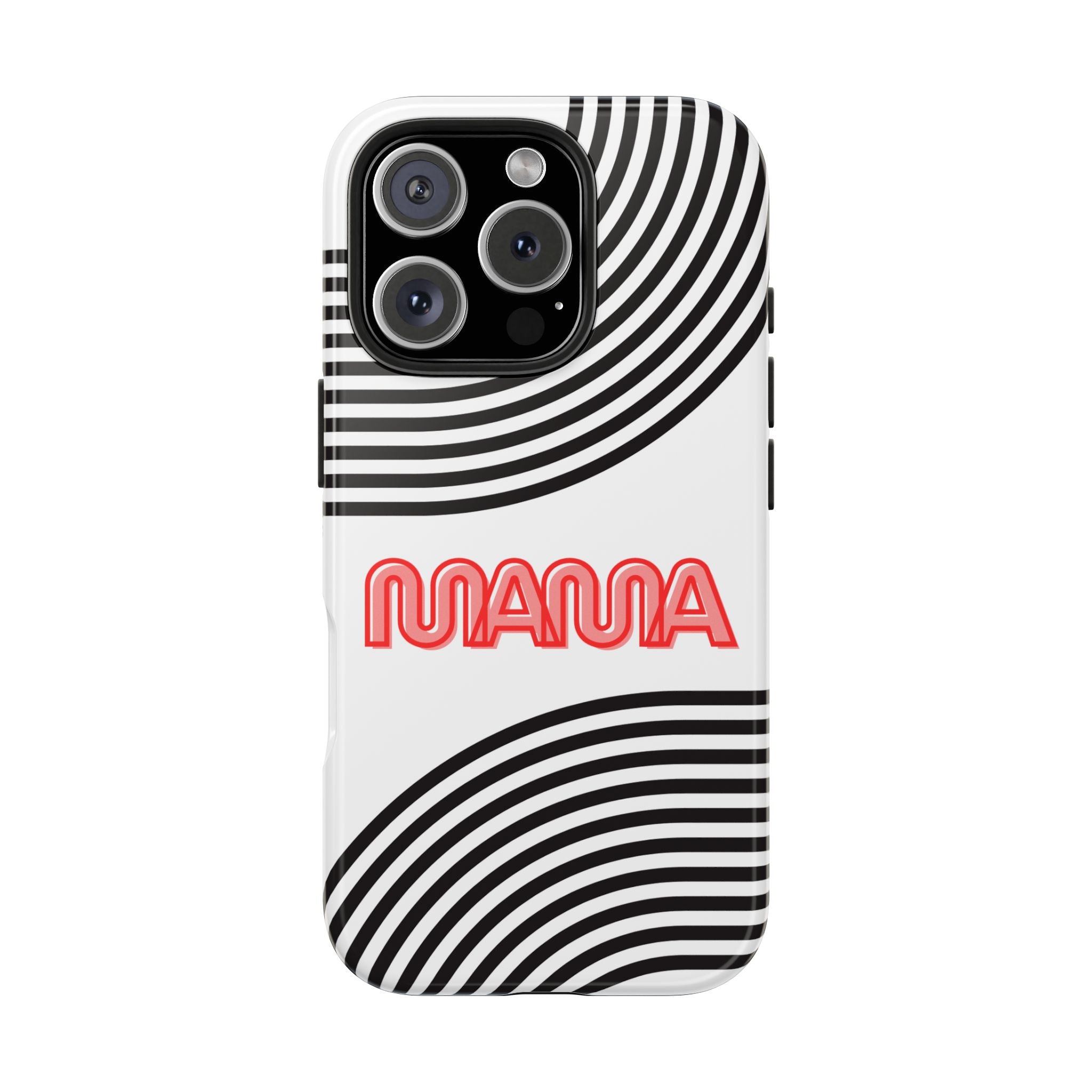 Curvy Mama | High-Contrast Baby-Inspired Phone Case